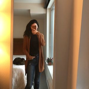 Urban outfitters orange cardigan